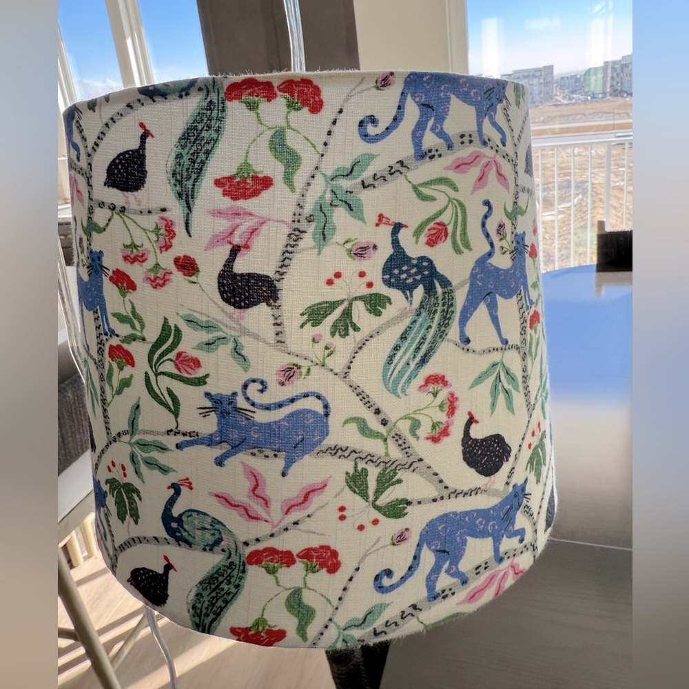 Anthropologie animal motif hanging light/lamp